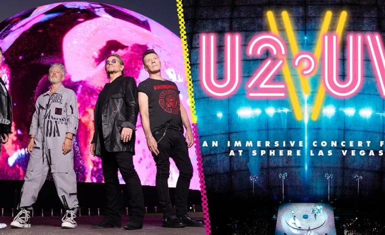 ¡U2 estrenará película! ¿Cómo ver “V-U2” en The Sphere de Las Vegas?