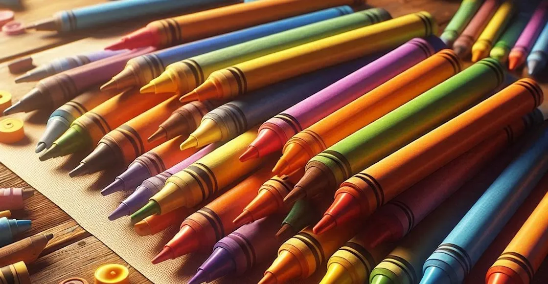 Destapan el secreto del olor exacto de los crayones