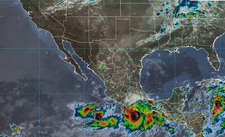 John ya es huracán 2 y será 3 al impactar a México: trayectoria en vivo